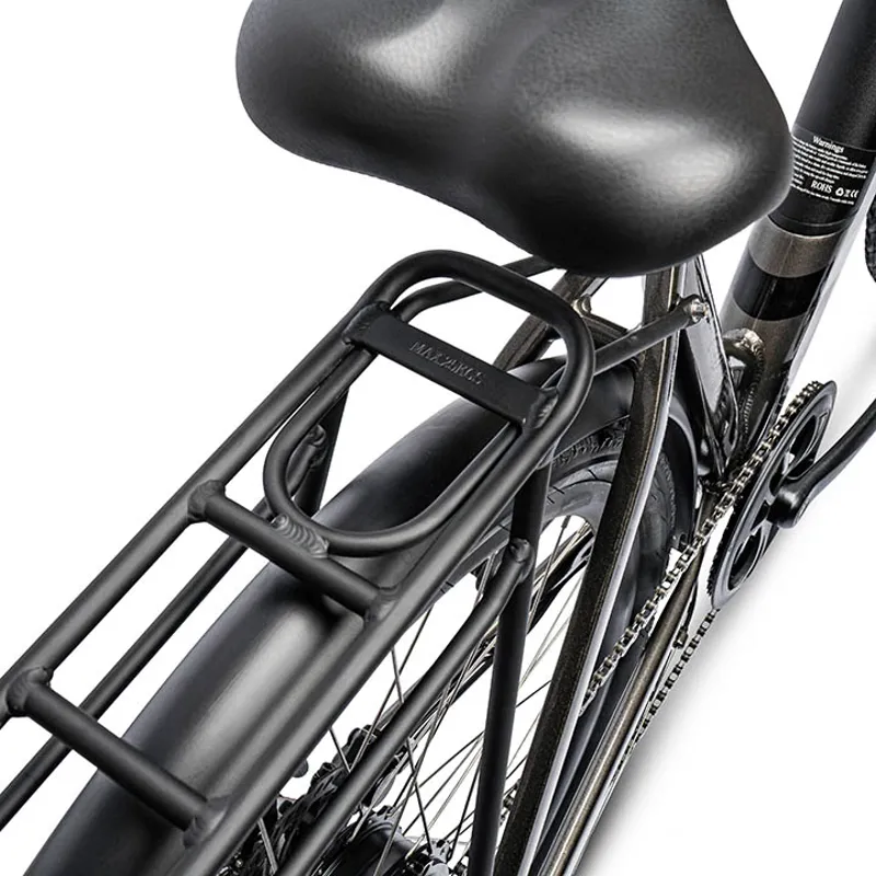 Ampere Deluxe Step Through 700c Wheel Electric Bike Grey -5